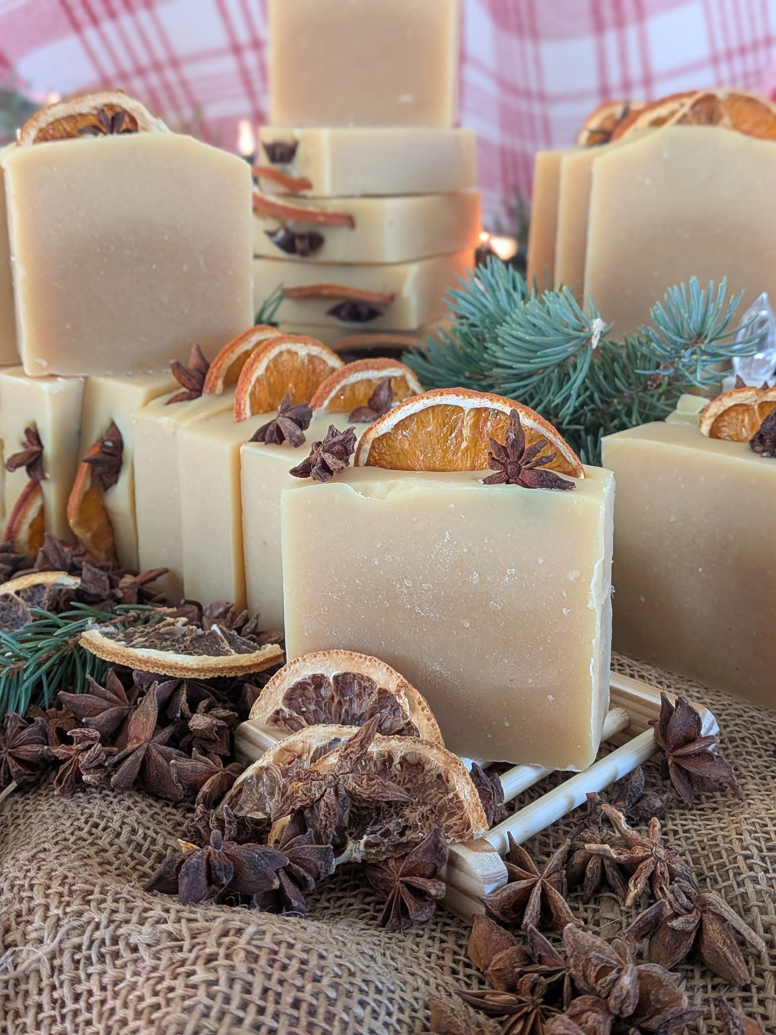 Orange Frankincense and Spice Goat Milk & Tallow Soap