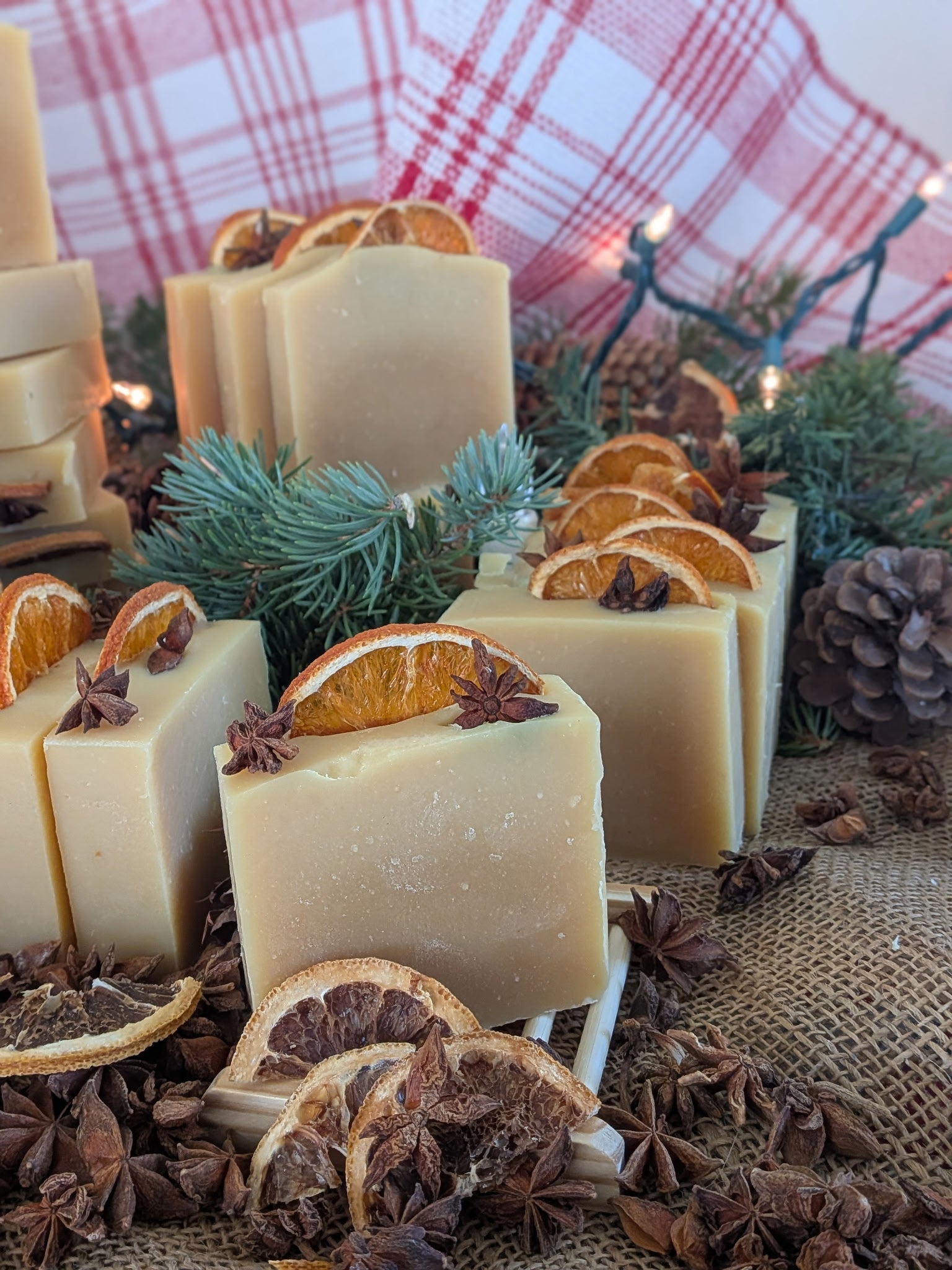 Orange Frankincense and Spice Goat Milk & Tallow Soap