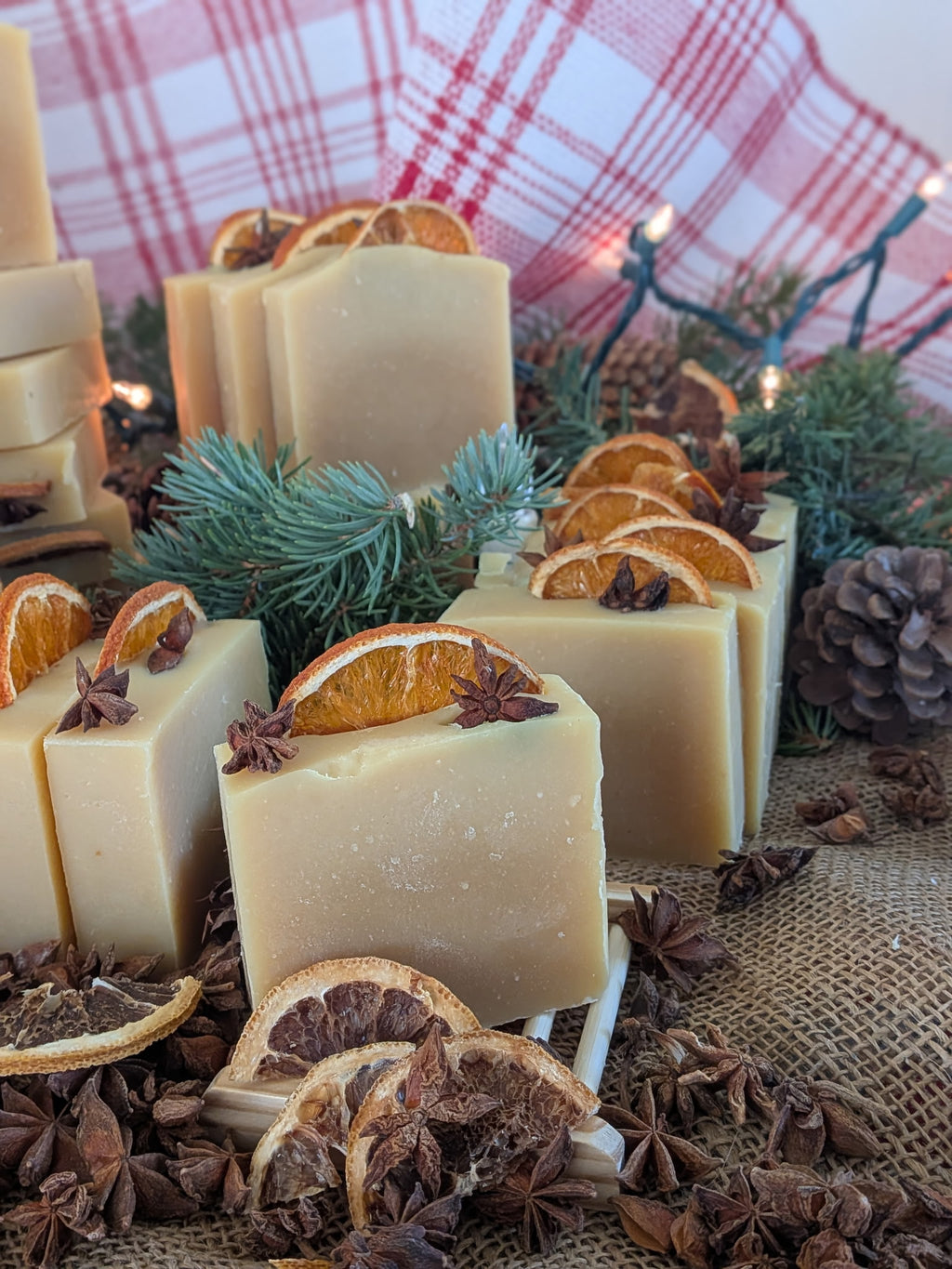 Orange Frankincense and Spice Goat Milk & Tallow Soap