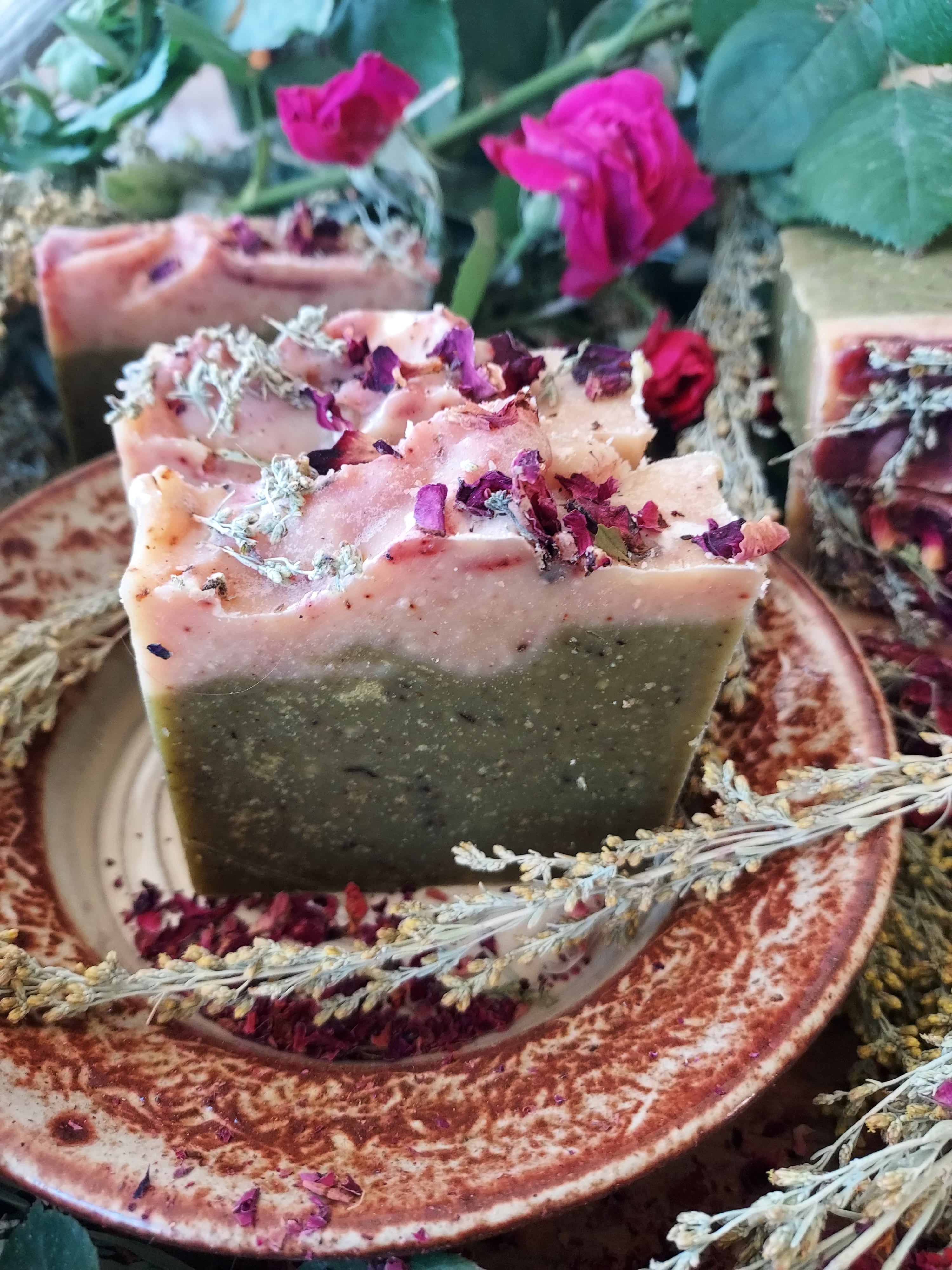 Wild Sage & Rose Goat Milk Soap