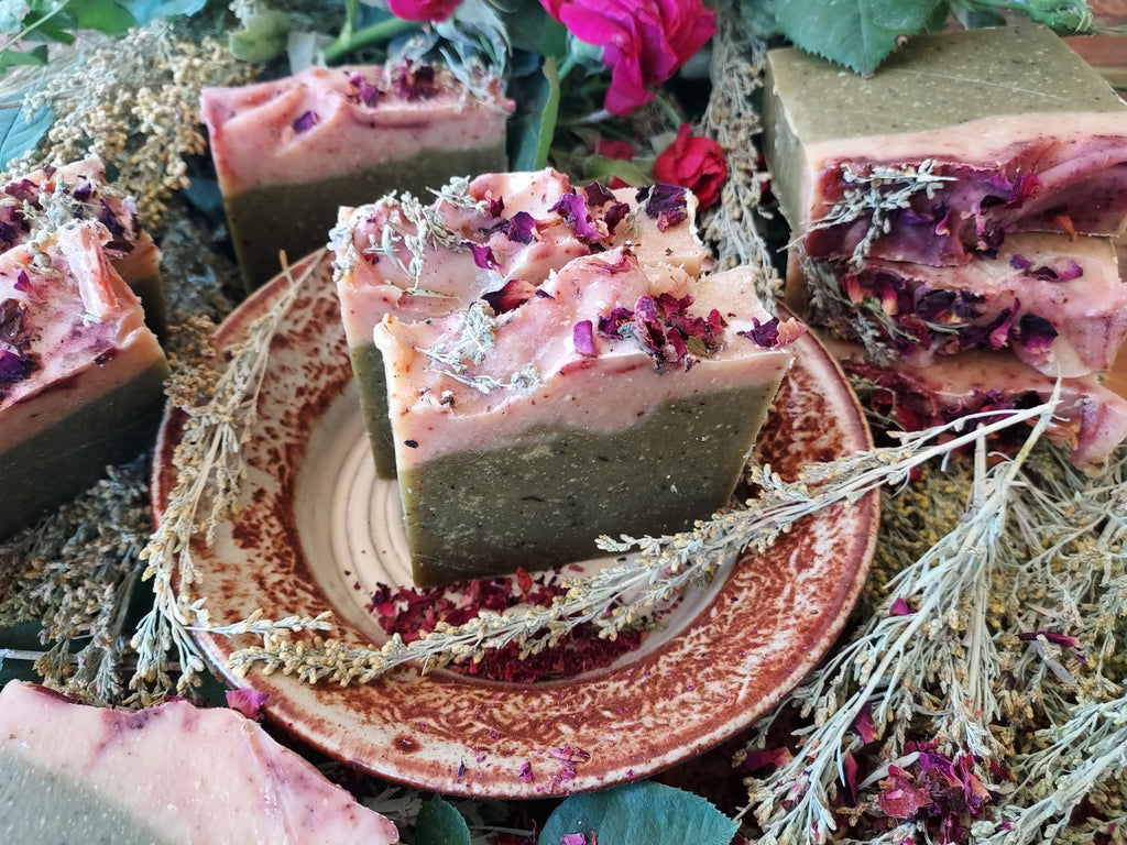 Wild Sage & Rose Goat Milk Soap