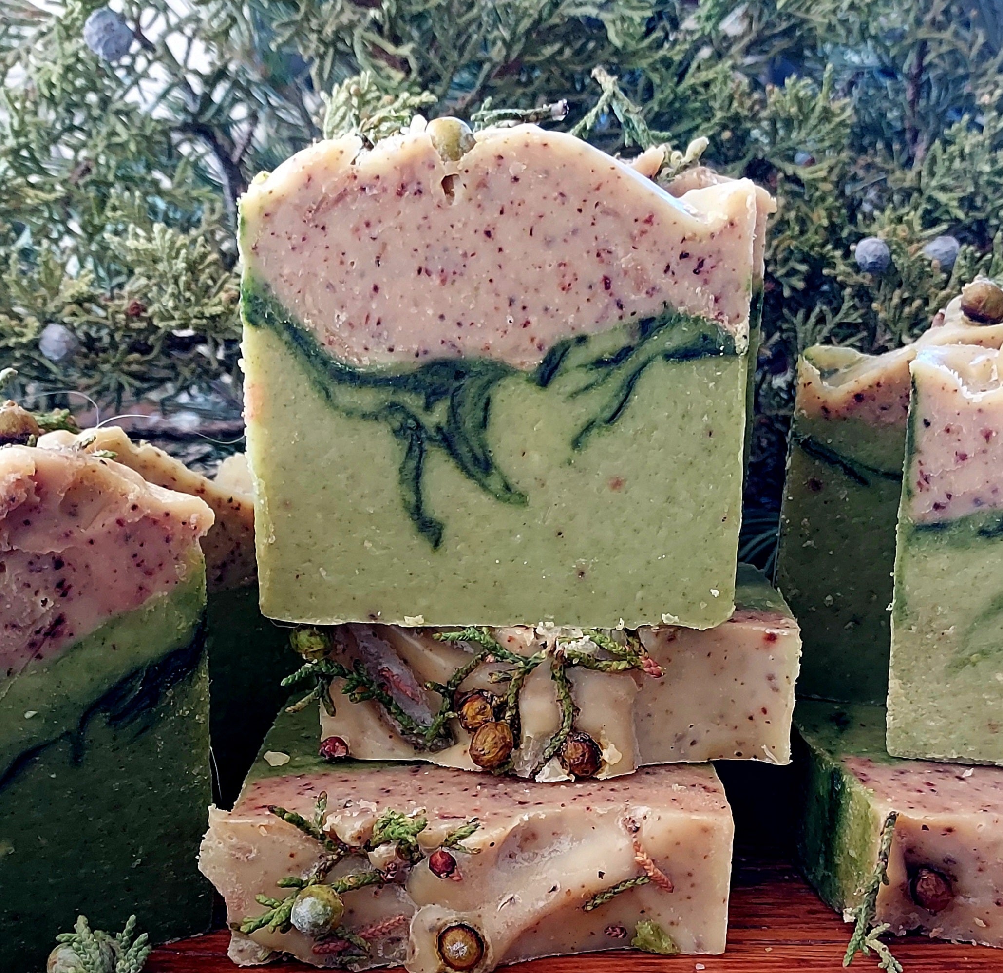 Pinon Pine and Juniper Berry Goat Milk Soap