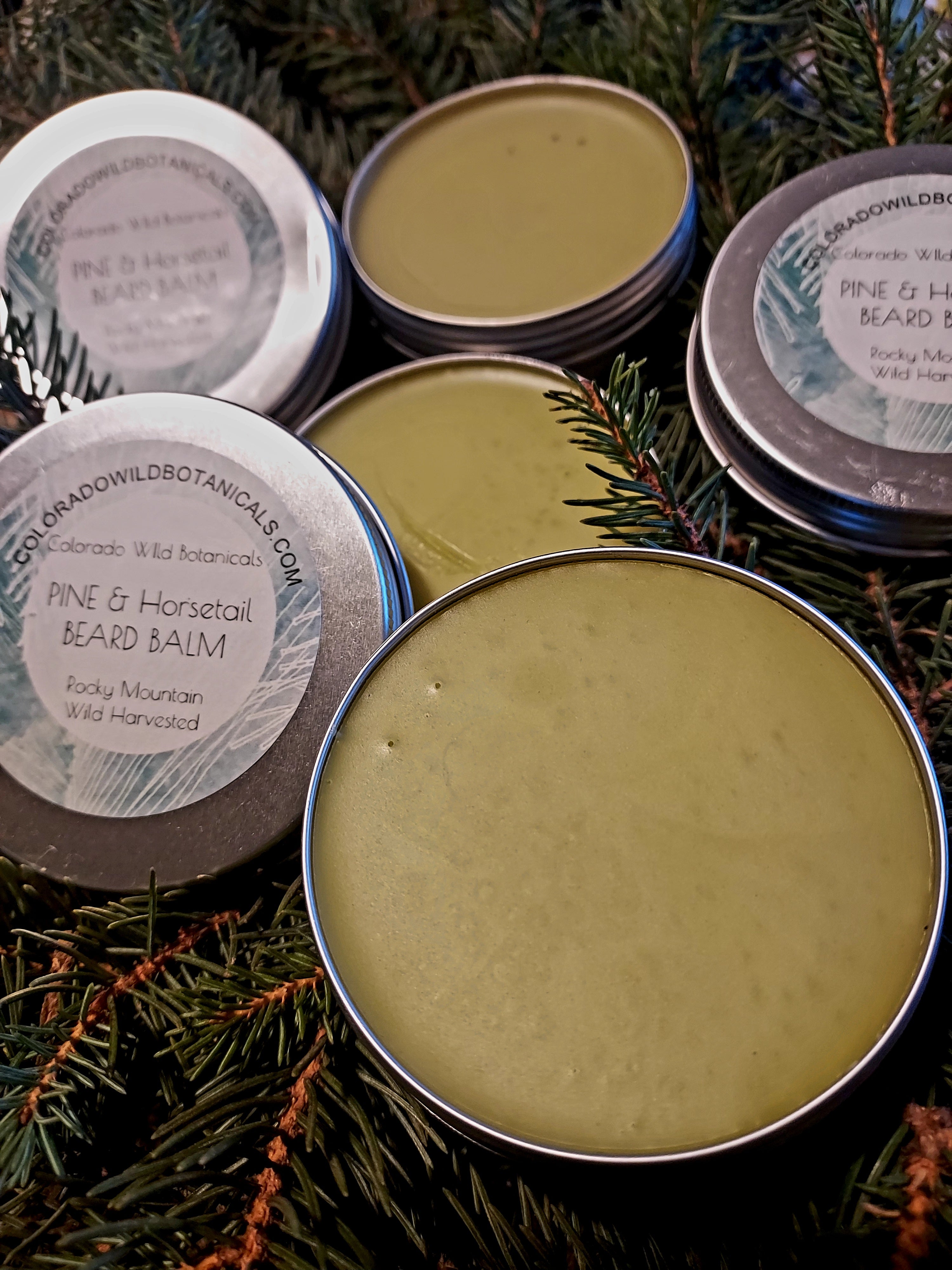 Pine & Horsetail Beard Balm
